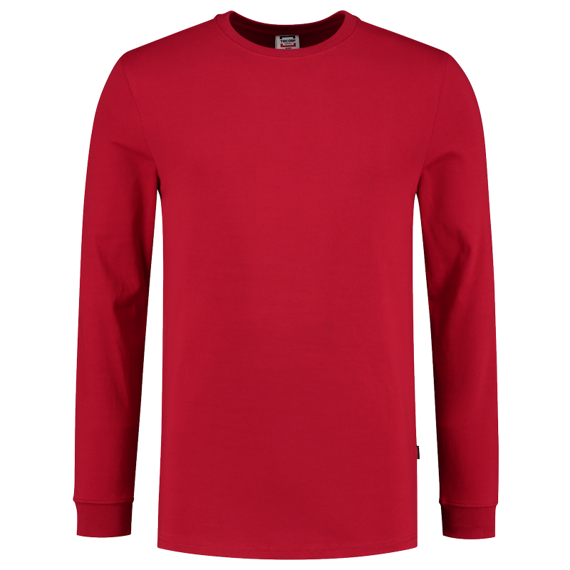 TRICORP T-Shirt Lange Mouw 60°C Wasbaar - Red