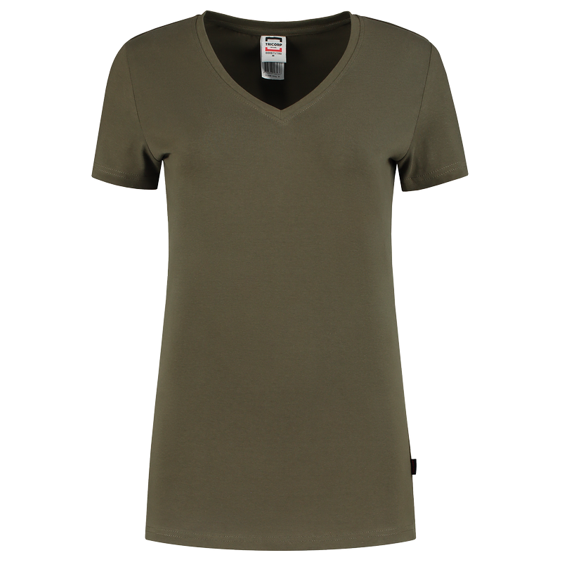 TRICORP T-Shirt V Hals Fitted Dames